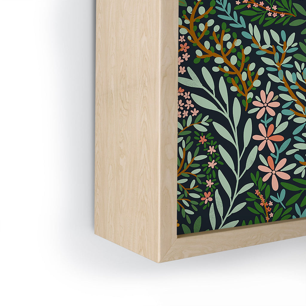 Marta Barragan Camarasa Enchanted Woodland Oasis Framed Mini Art Print