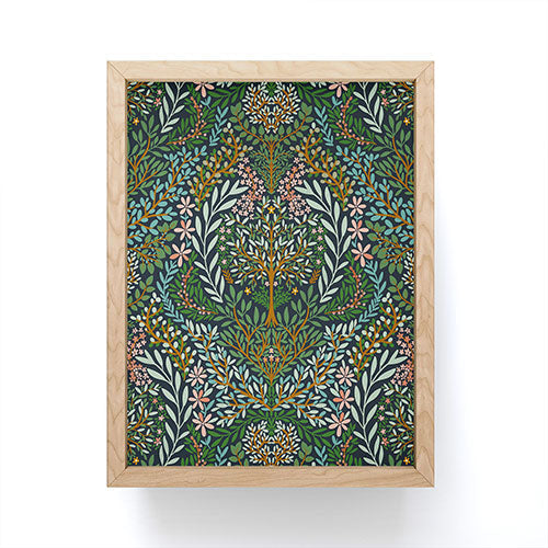 Marta Barragan Camarasa Enchanted Woodland Oasis Framed Mini Art Print
