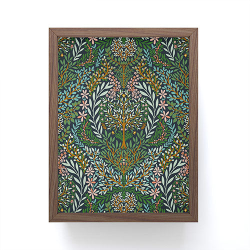 Marta Barragan Camarasa Enchanted Woodland Oasis Framed Mini Art Print