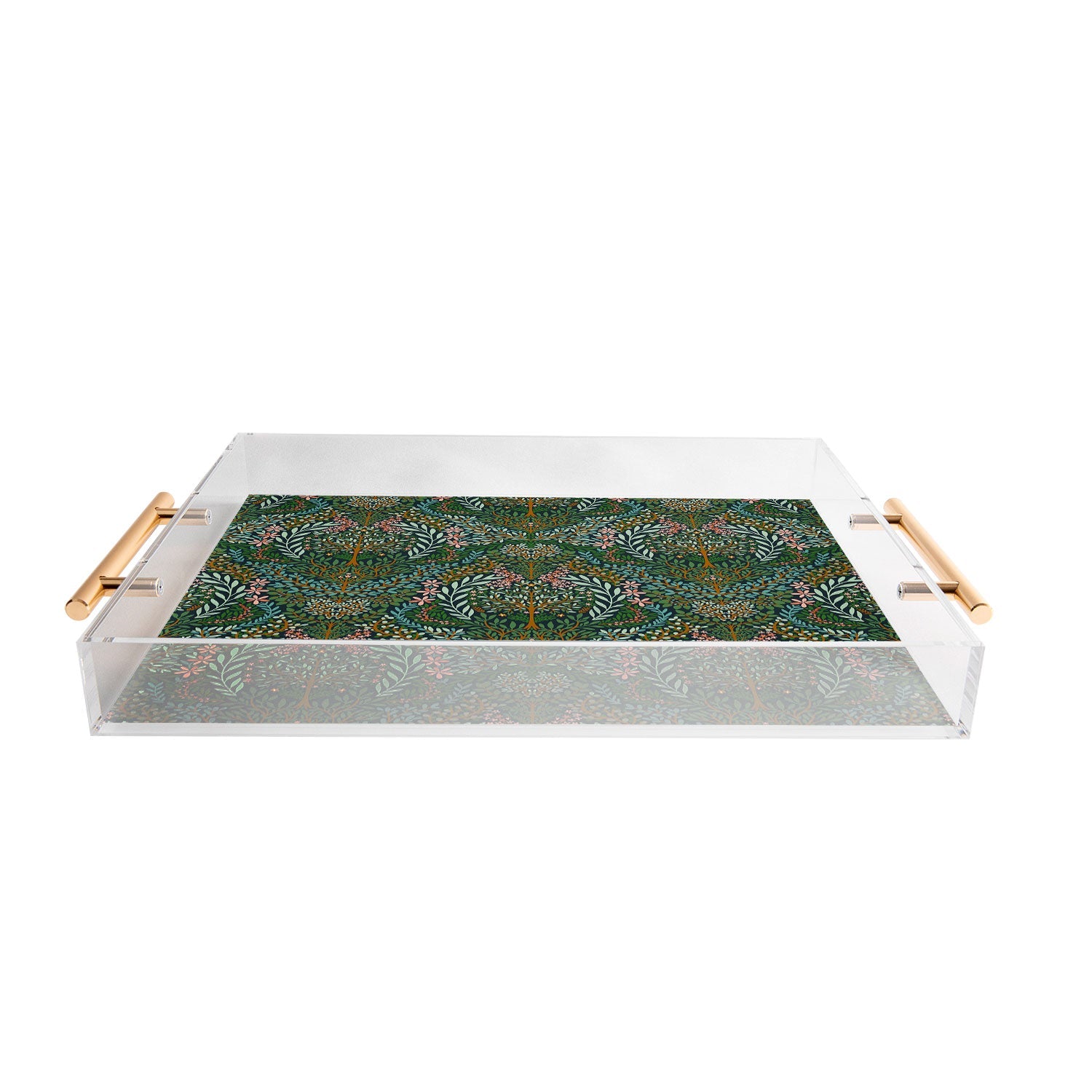 Marta Barragan Camarasa Enchanted Woodland Oasis Acrylic Tray