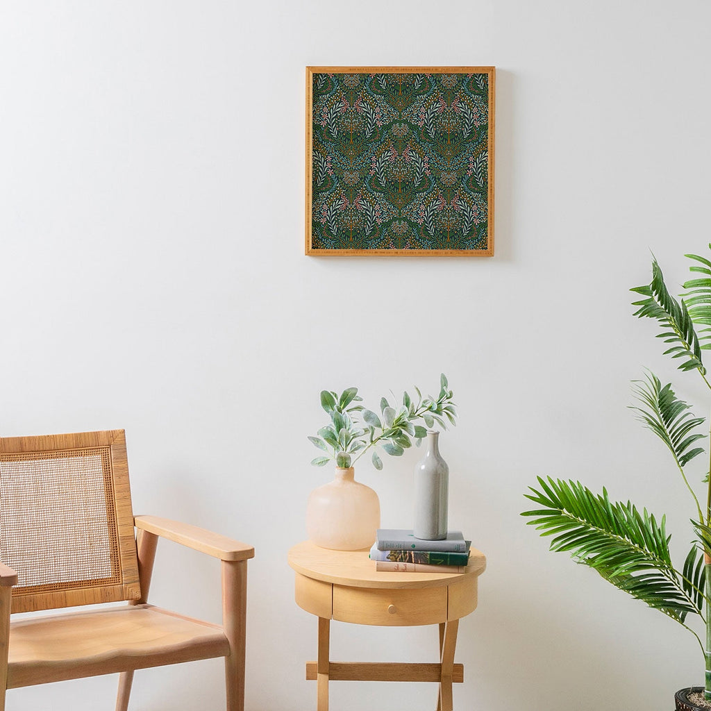 Marta Barragan Camarasa Enchanted Woodland Oasis Framed Wall Art
