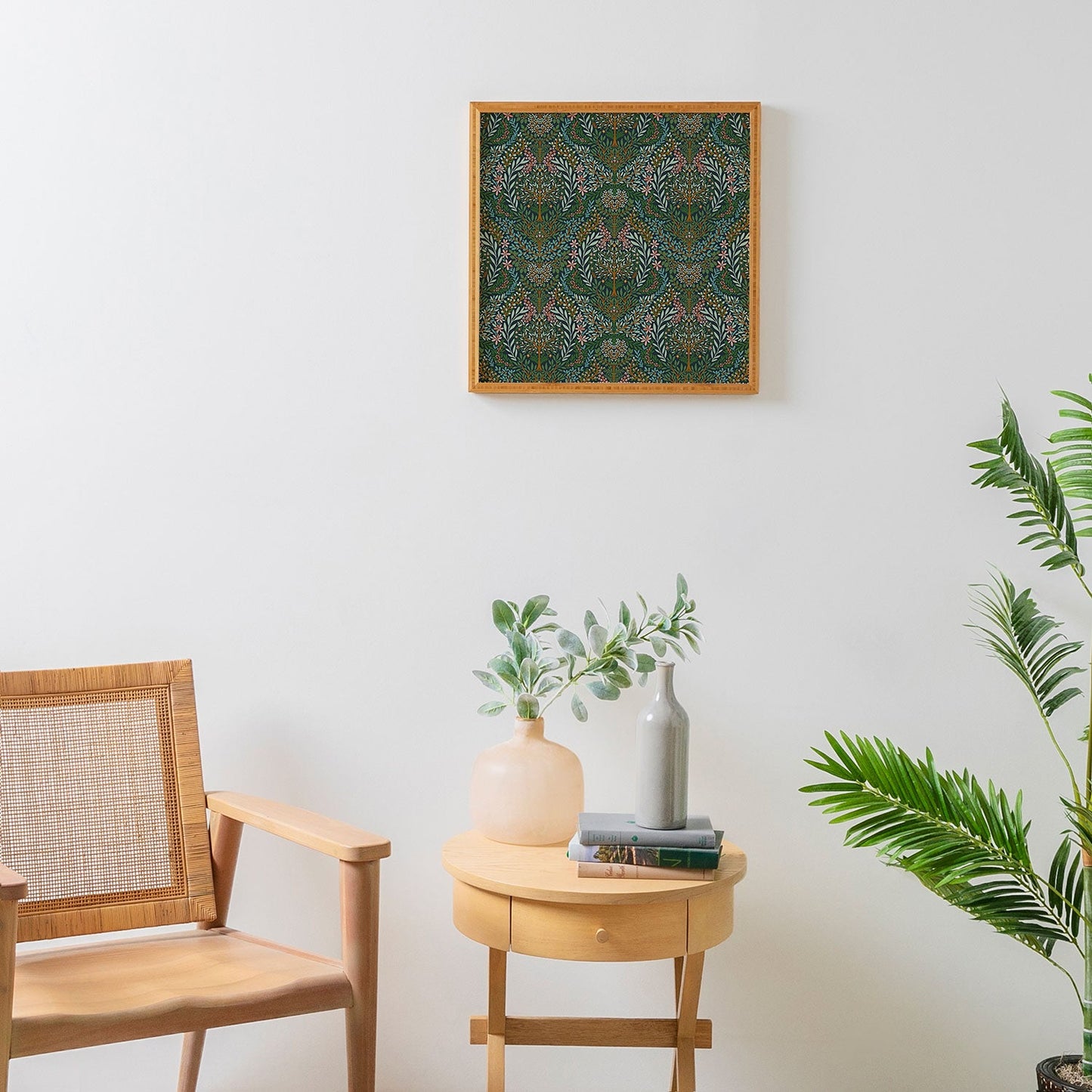 Marta Barragan Camarasa Enchanted Woodland Oasis Framed Wall Art