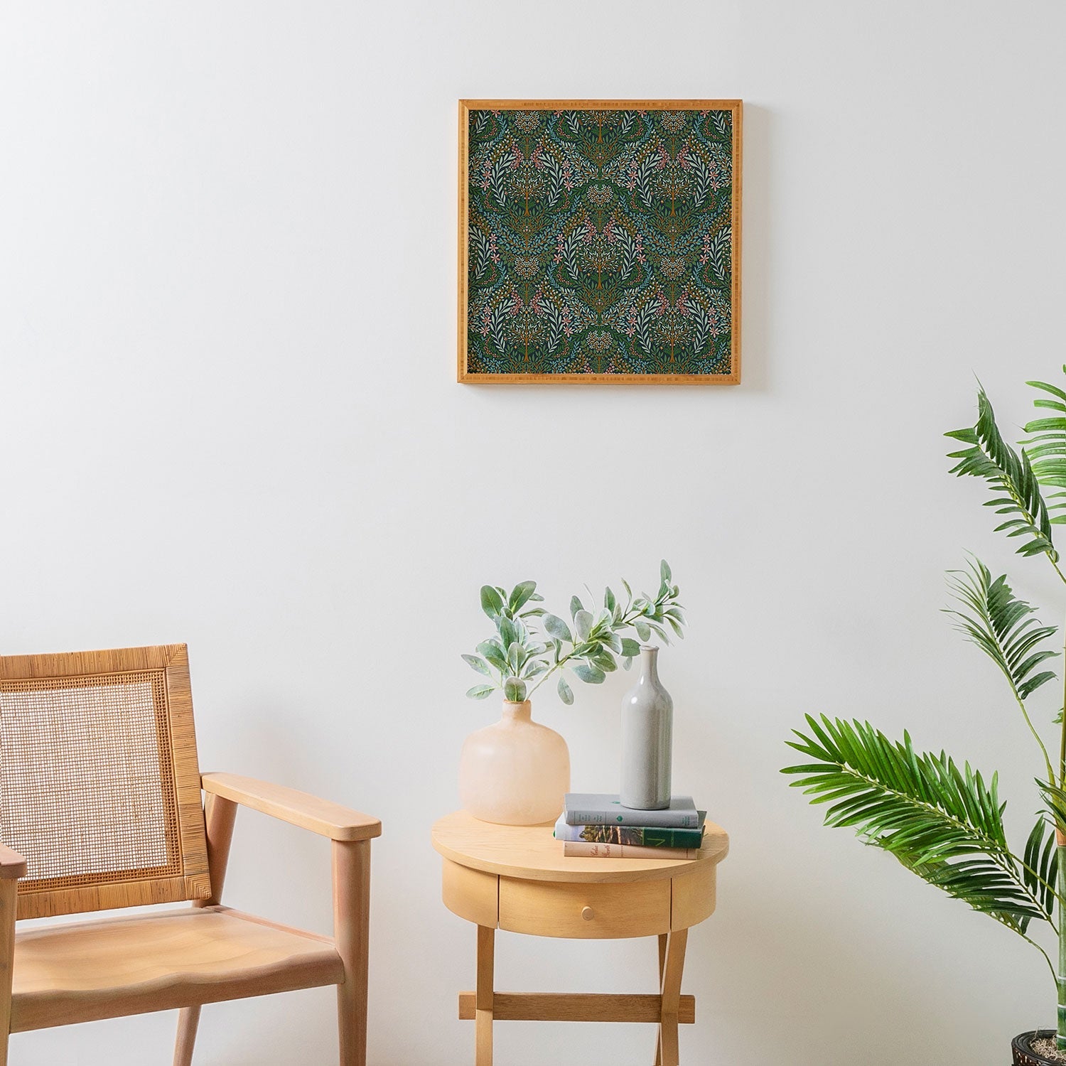 Marta Barragan Camarasa Enchanted Woodland Oasis Framed Wall Art