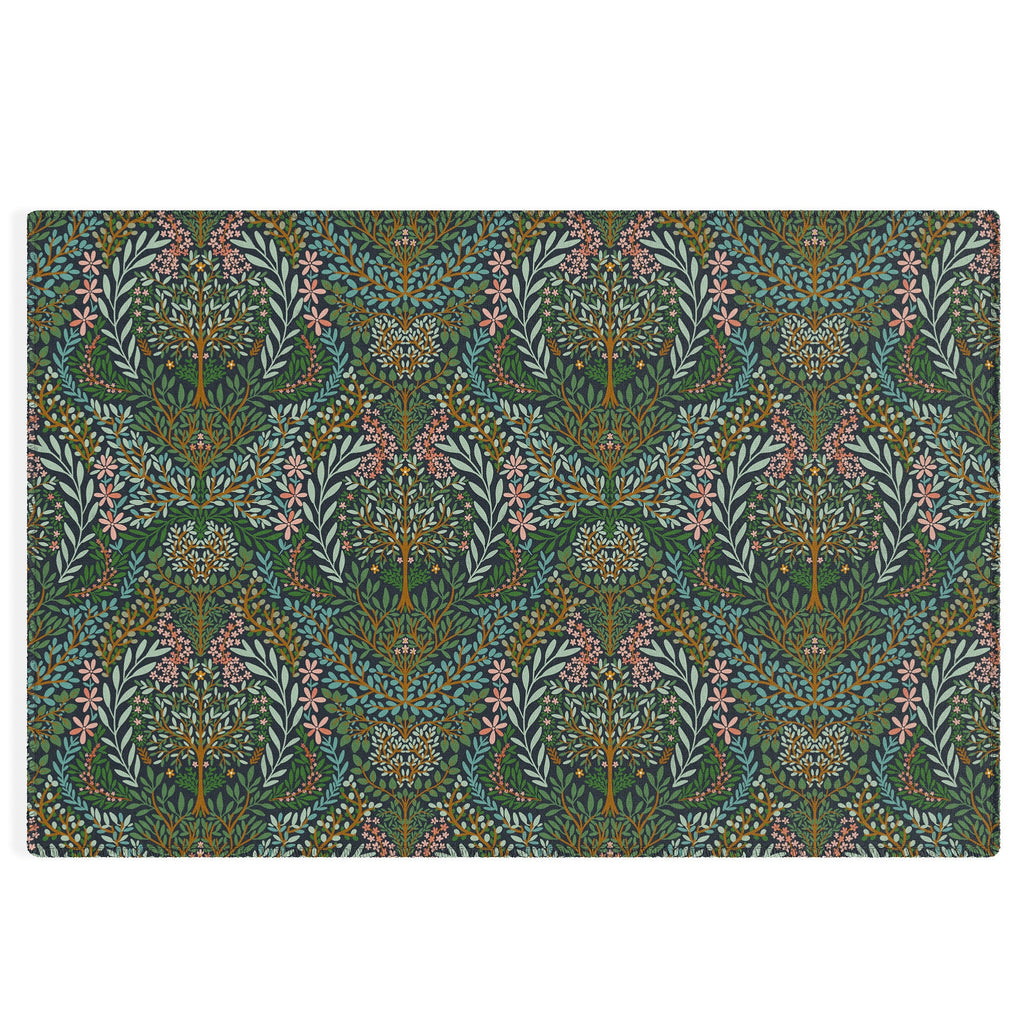 Marta Barragan Camarasa Enchanted Woodland Oasis Outdoor Rug