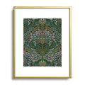 Marta Barragan Camarasa Enchanted Woodland Oasis Metal Framed Art Print