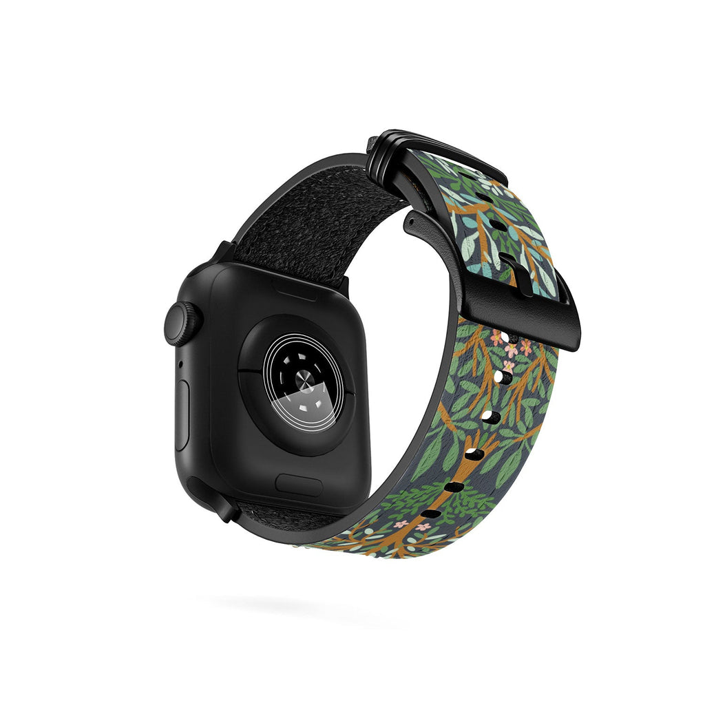 Marta Barragan Camarasa Enchanted Woodland Oasis Apple Watch Band