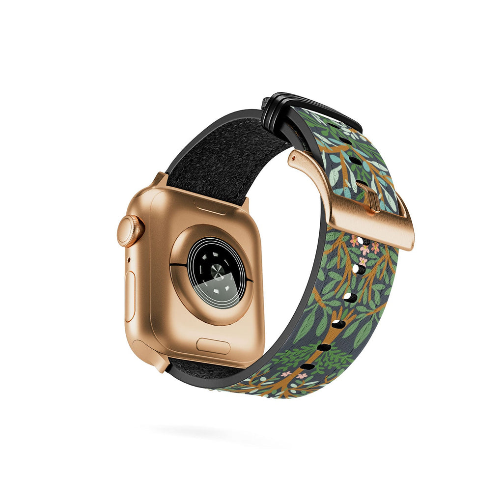 Marta Barragan Camarasa Enchanted Woodland Oasis Apple Watch Band