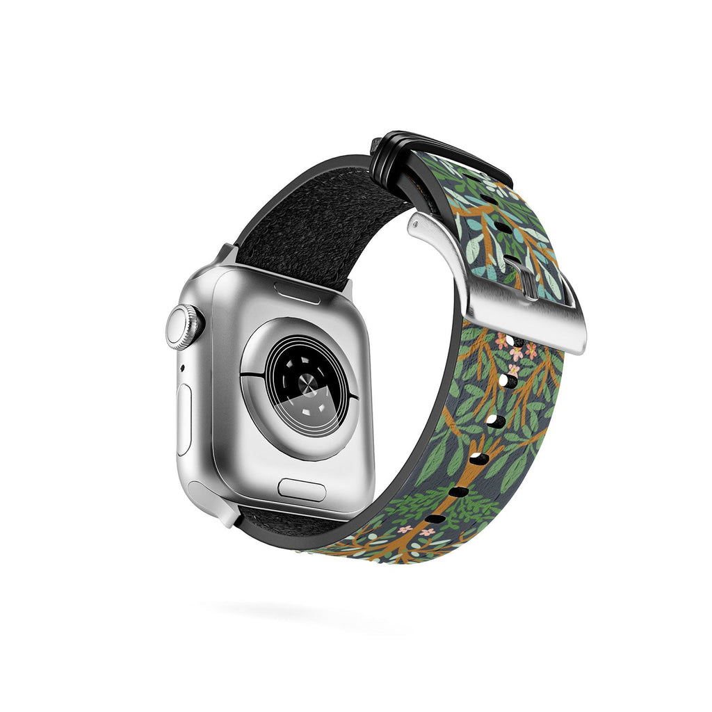 Marta Barragan Camarasa Enchanted Woodland Oasis Apple Watch Band