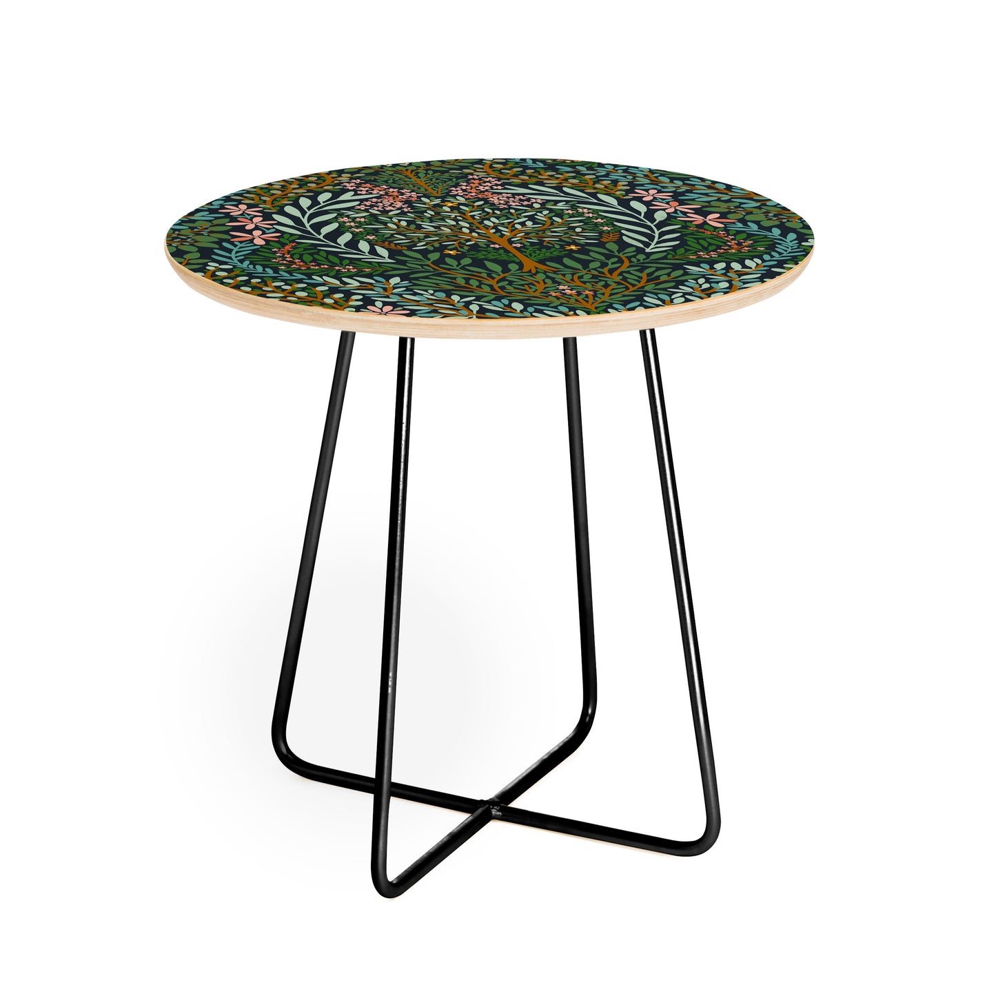Marta Barragan Camarasa Enchanted Woodland Oasis Round Side Table