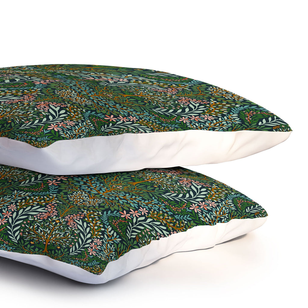 Marta Barragan Camarasa Enchanted Woodland Oasis Pillow Shams