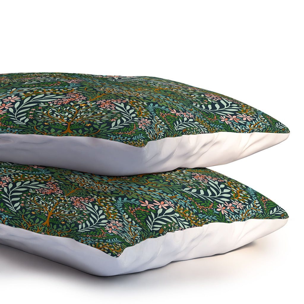 Marta Barragan Camarasa Enchanted Woodland Oasis Pillow Shams
