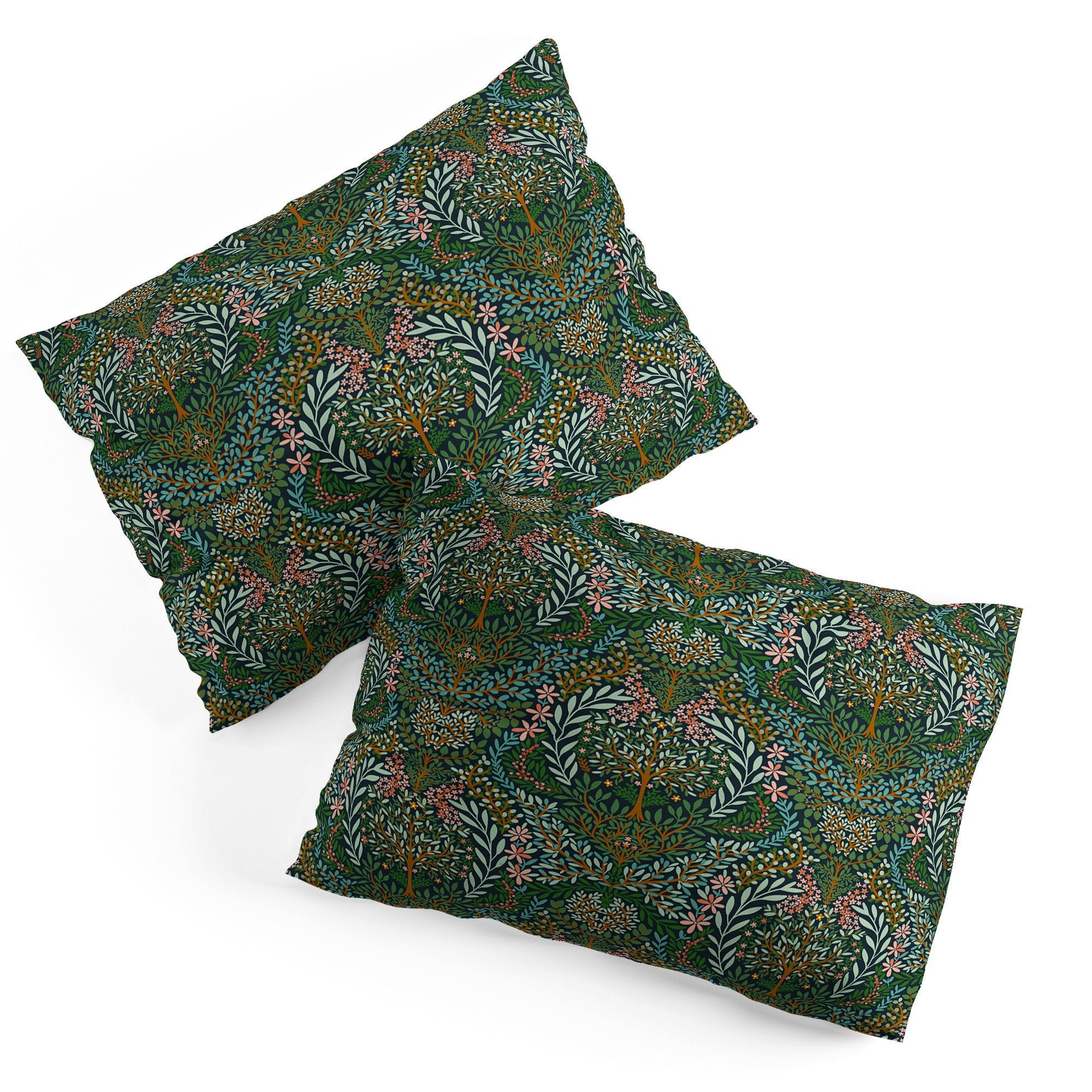 Marta Barragan Camarasa Enchanted Woodland Oasis Pillow Shams
