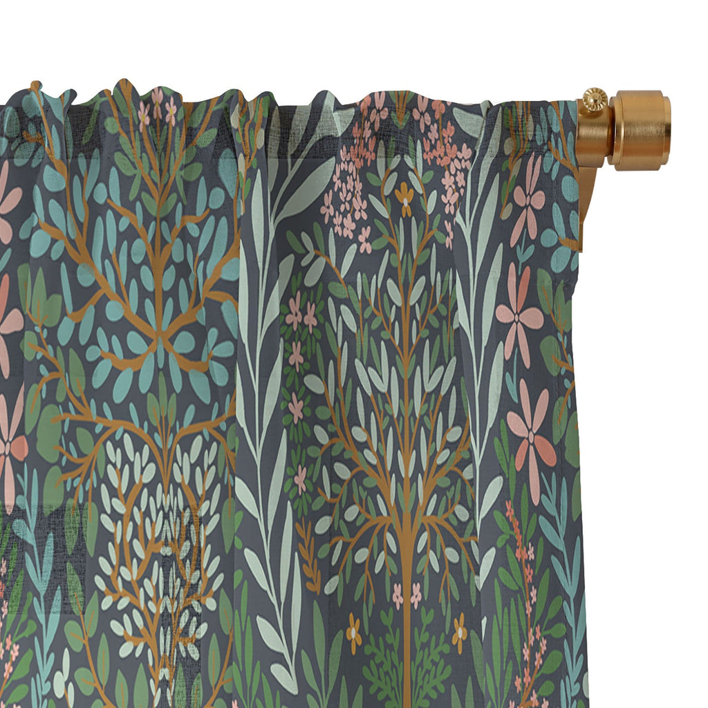 Marta Barragan Camarasa Enchanted Woodland Oasis Sheer Non Repeat