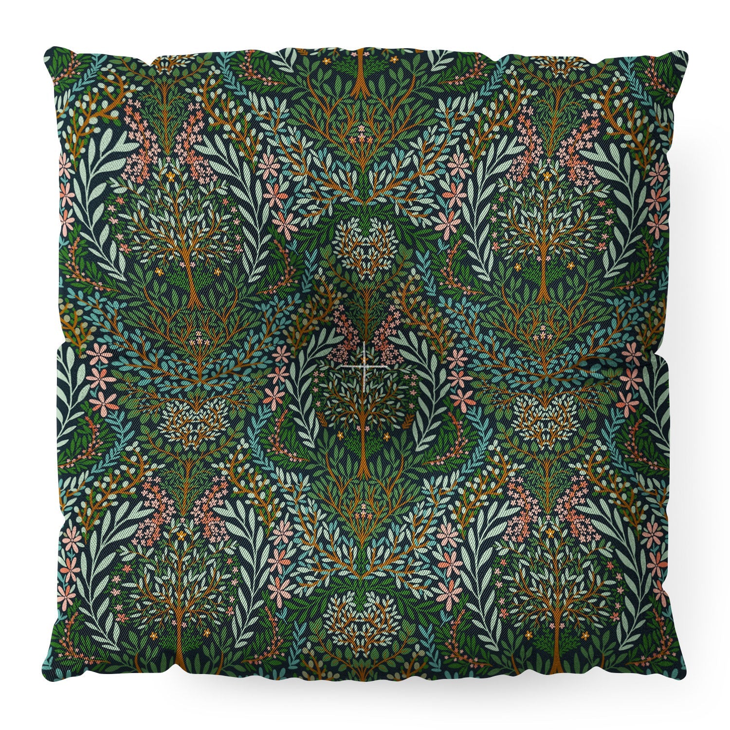 Marta Barragan Camarasa Enchanted Woodland Oasis Floor Pillow Square