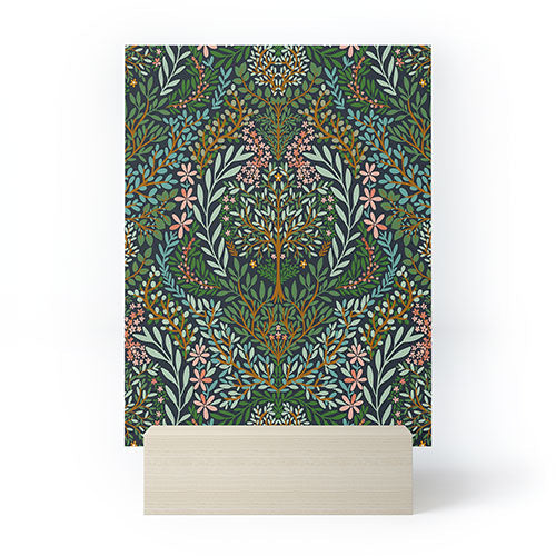 Marta Barragan Camarasa Enchanted Woodland Oasis Mini Art Print