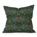 Marta Barragan Camarasa Enchanted Woodland Oasis Throw Pillow