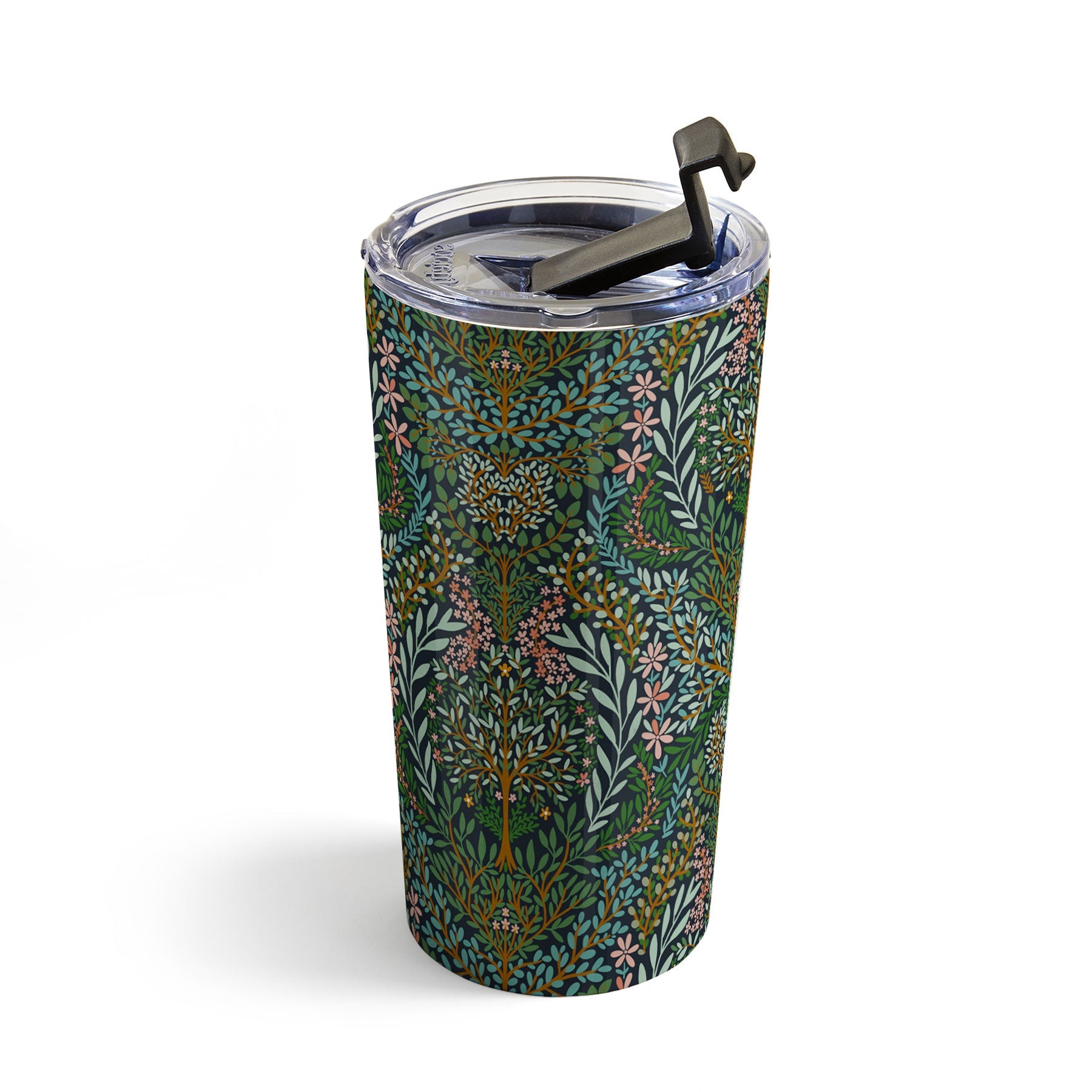 Marta Barragan Camarasa Enchanted Woodland Oasis Travel Mug