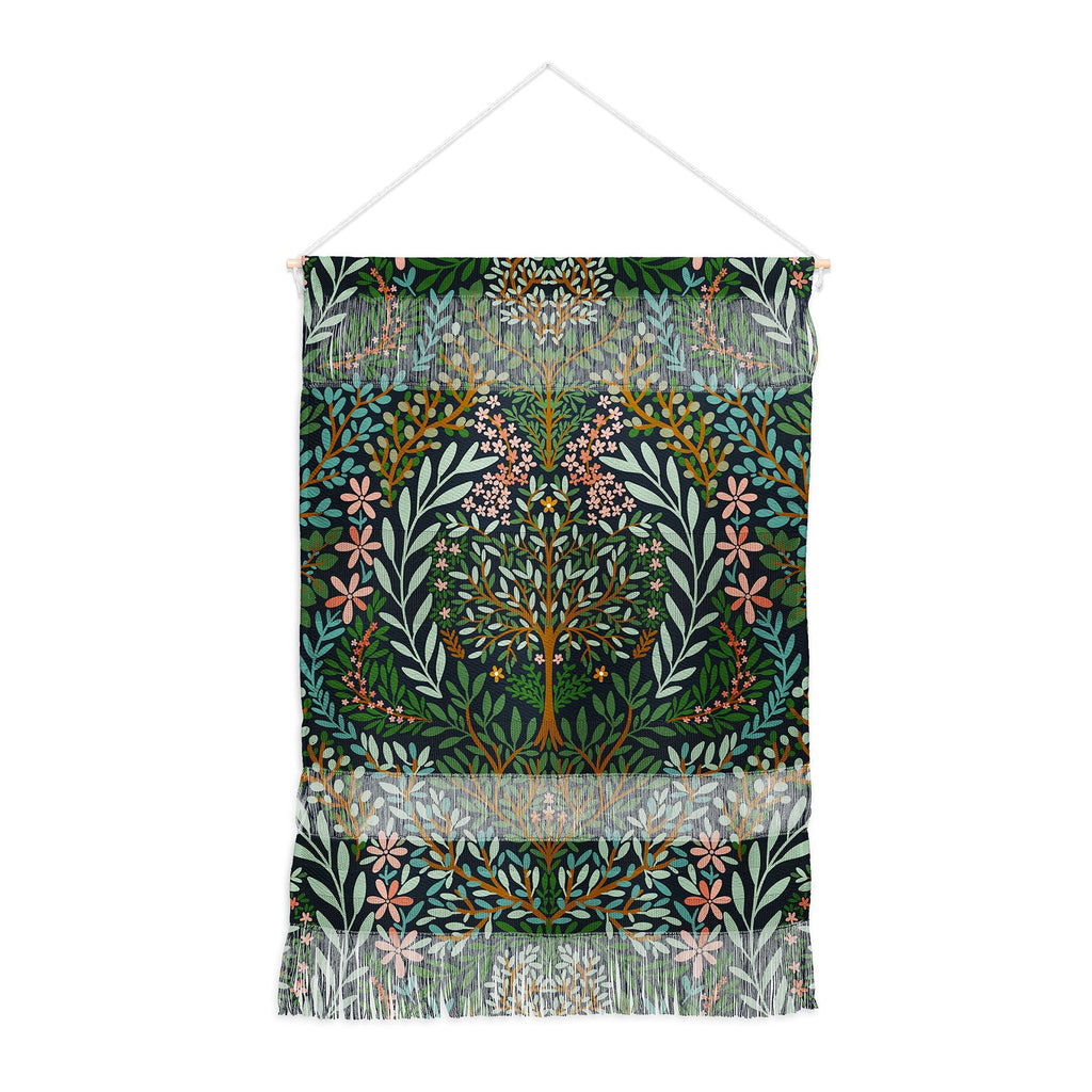 Marta Barragan Camarasa Enchanted Woodland Oasis Wall Hanging Portrait