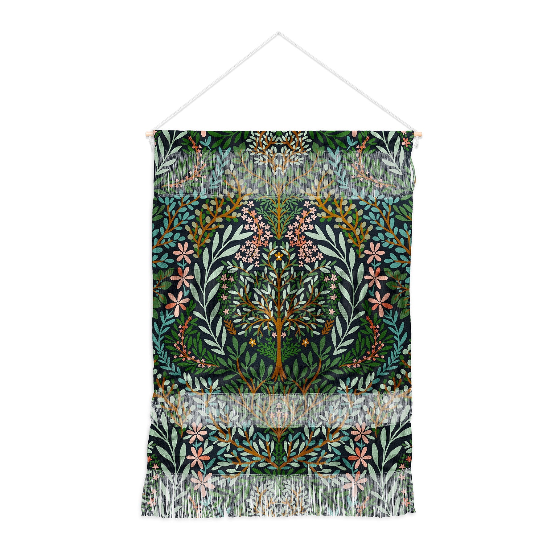 Marta Barragan Camarasa Enchanted Woodland Oasis Wall Hanging Portrait