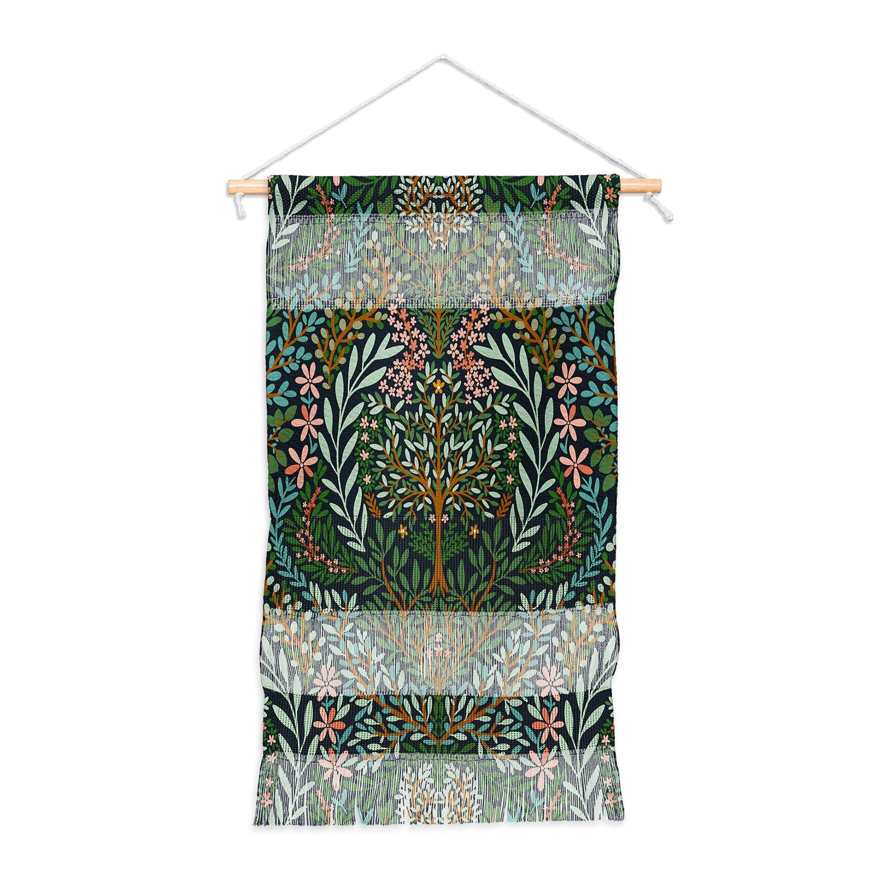 Marta Barragan Camarasa Enchanted Woodland Oasis Wall Hanging Portrait