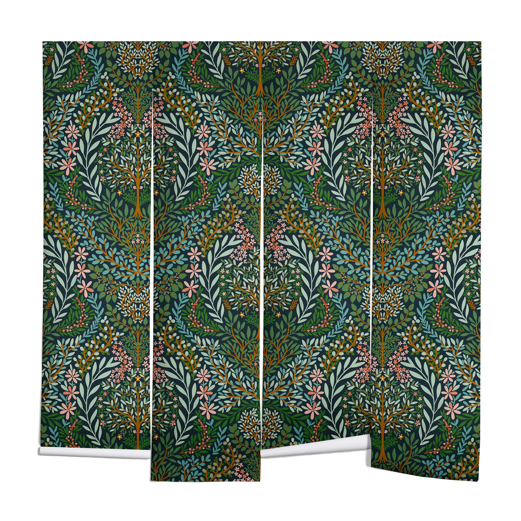 Marta Barragan Camarasa Enchanted Woodland Oasis Wall Mural