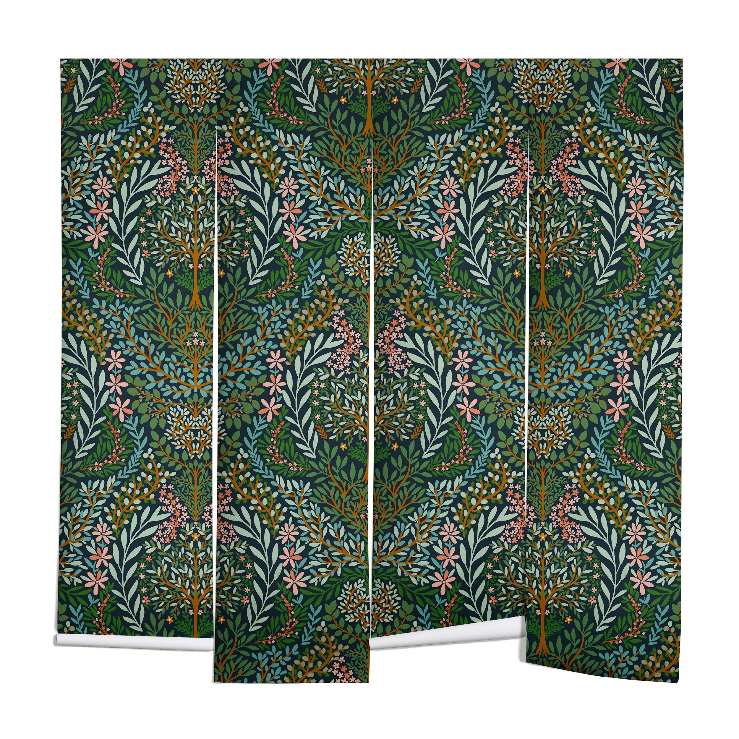 Marta Barragan Camarasa Enchanted Woodland Oasis Wall Mural