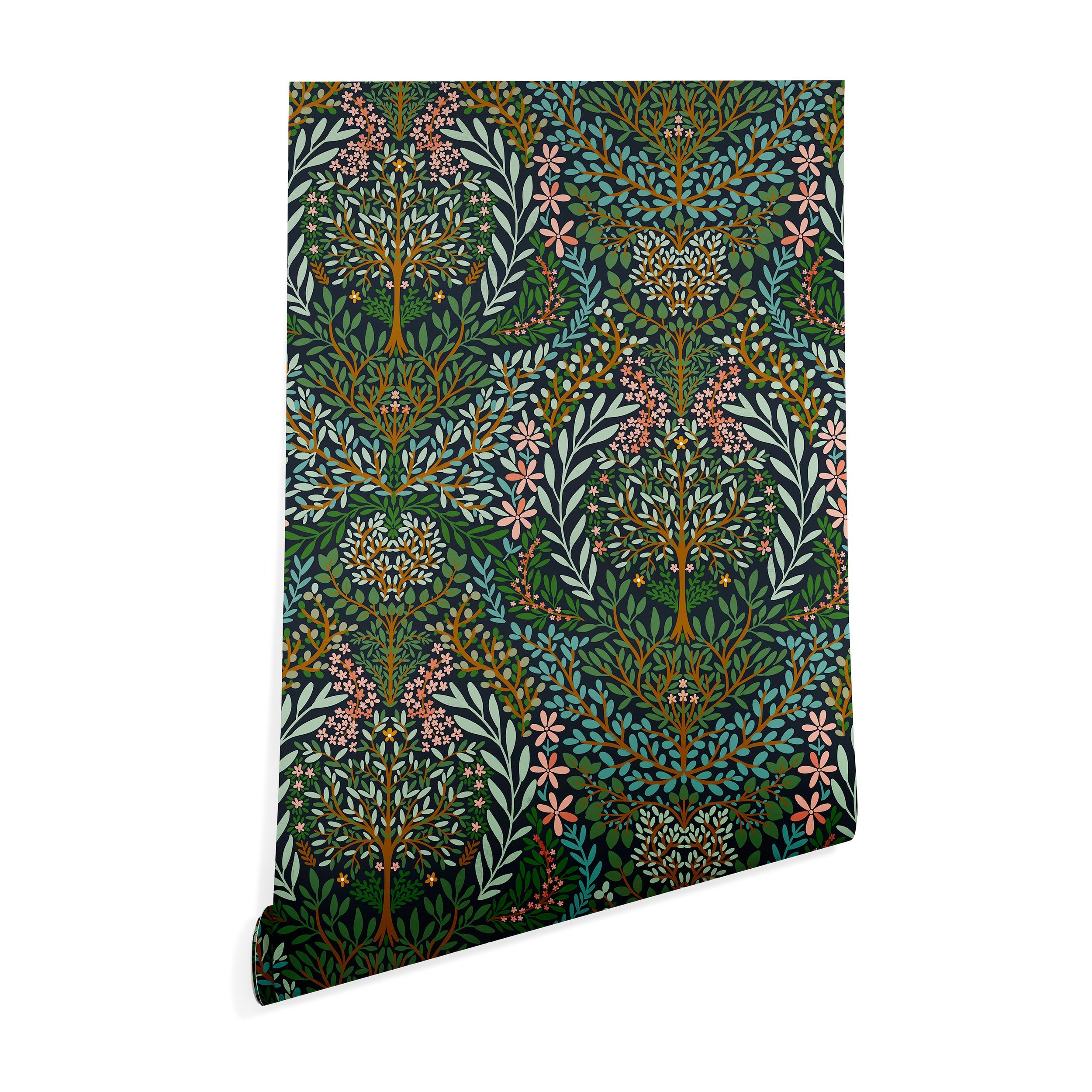 Marta Barragan Camarasa Enchanted Woodland Oasis Wallpaper