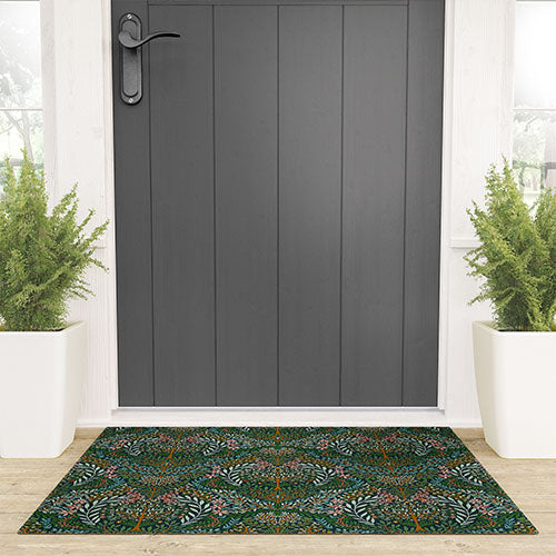 Marta Barragan Camarasa Enchanted Woodland Oasis Welcome Mat