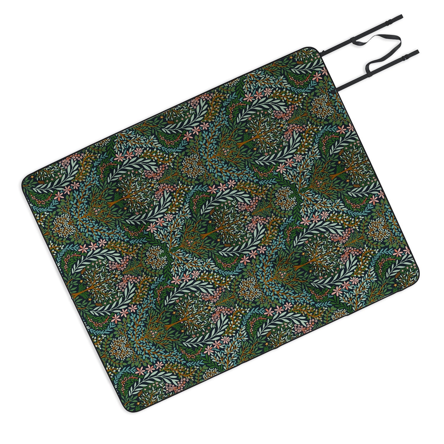 Marta Barragan Camarasa Enchanted Woodland Oasis Picnic Blanket