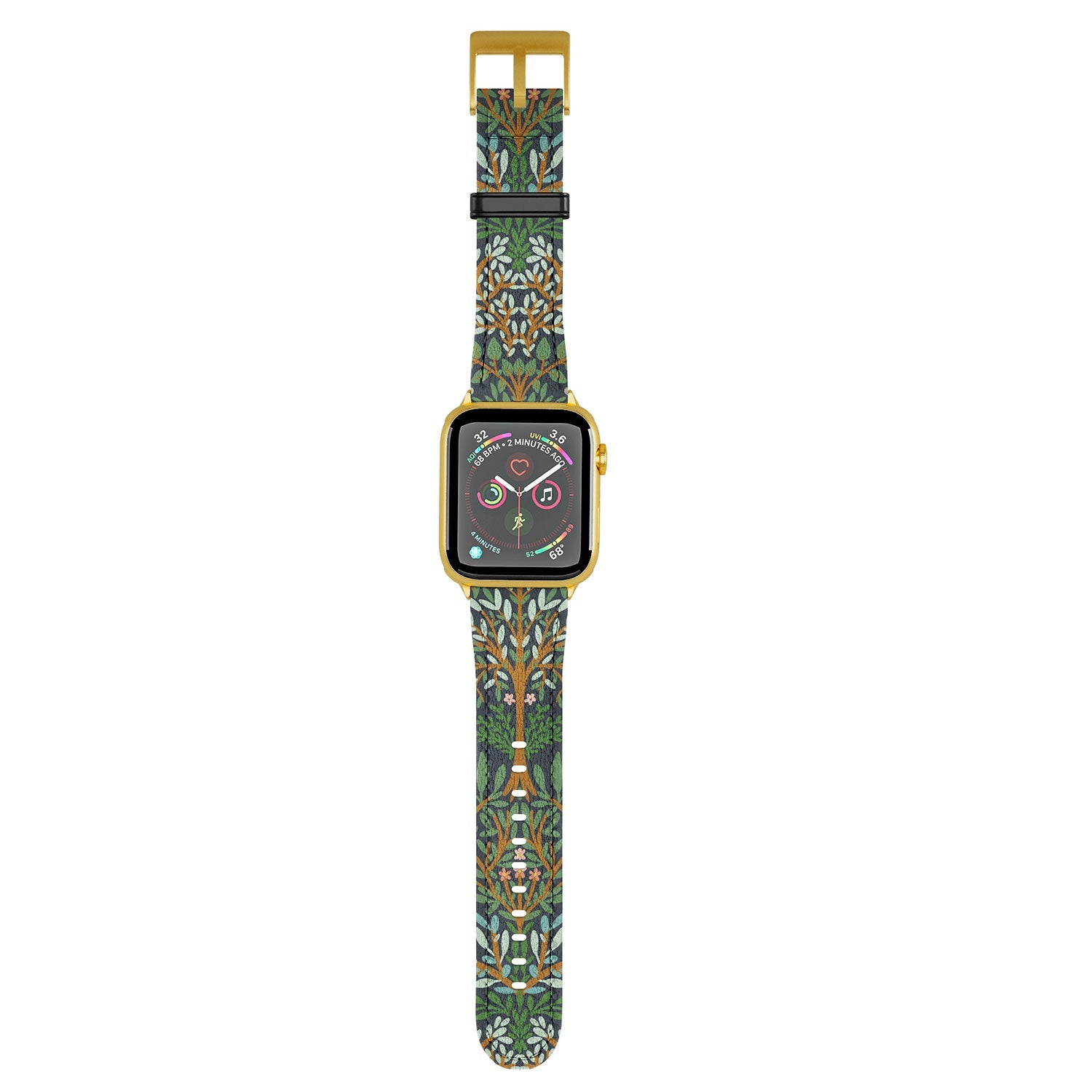 Marta Barragan Camarasa Enchanted Woodland Oasis Apple Watch Band