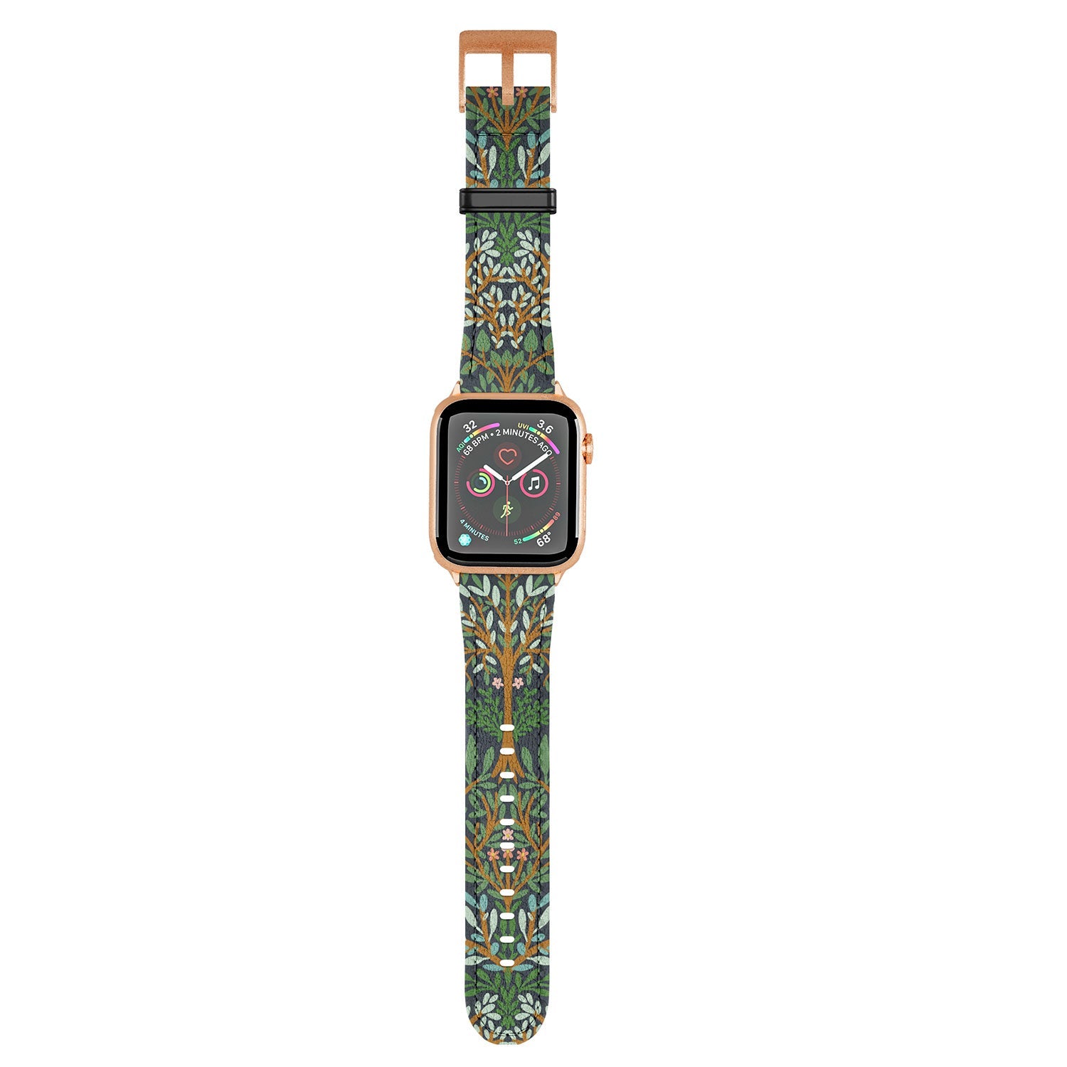 Marta Barragan Camarasa Enchanted Woodland Oasis Apple Watch Band