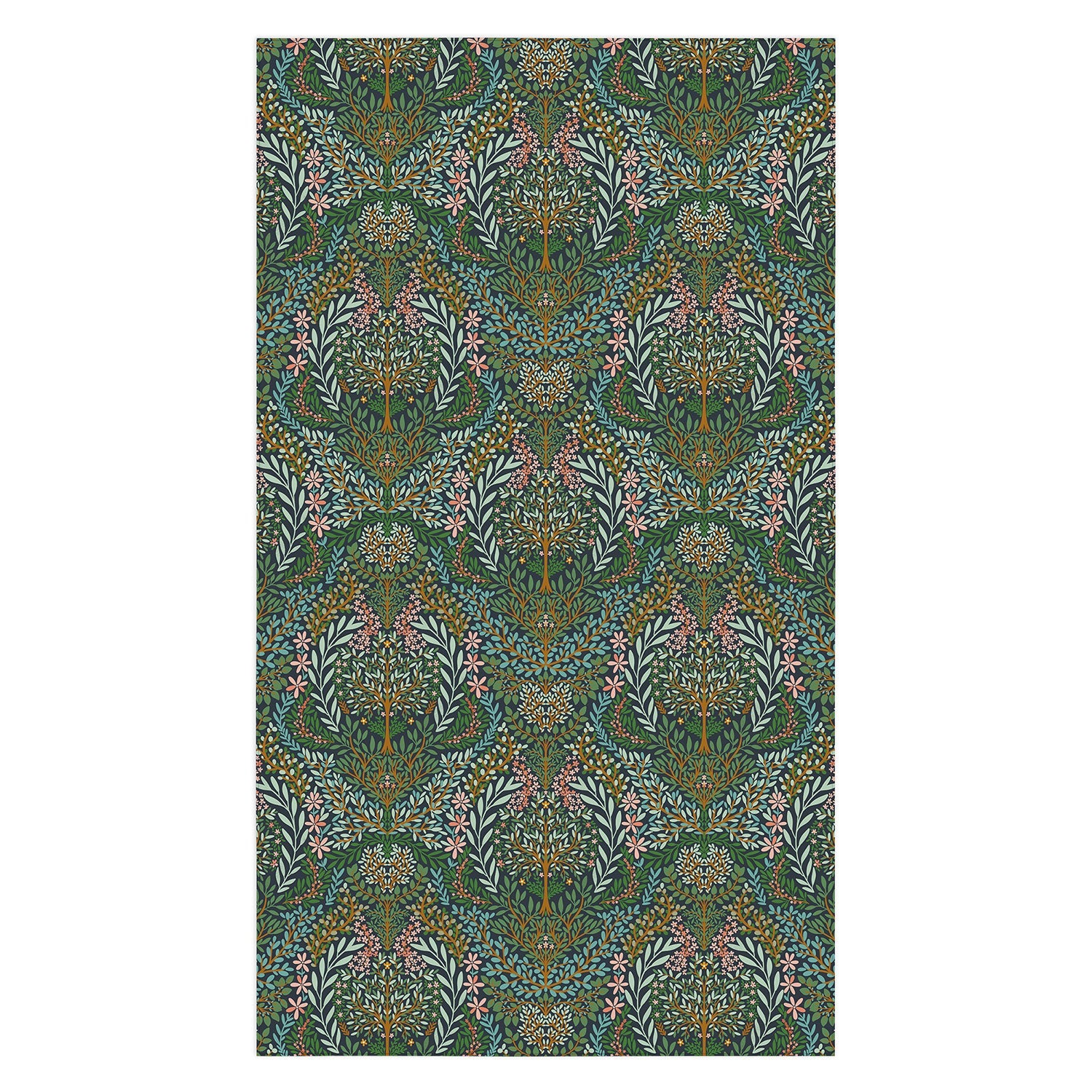 Marta Barragan Camarasa Enchanted Woodland Oasis Tablecloth