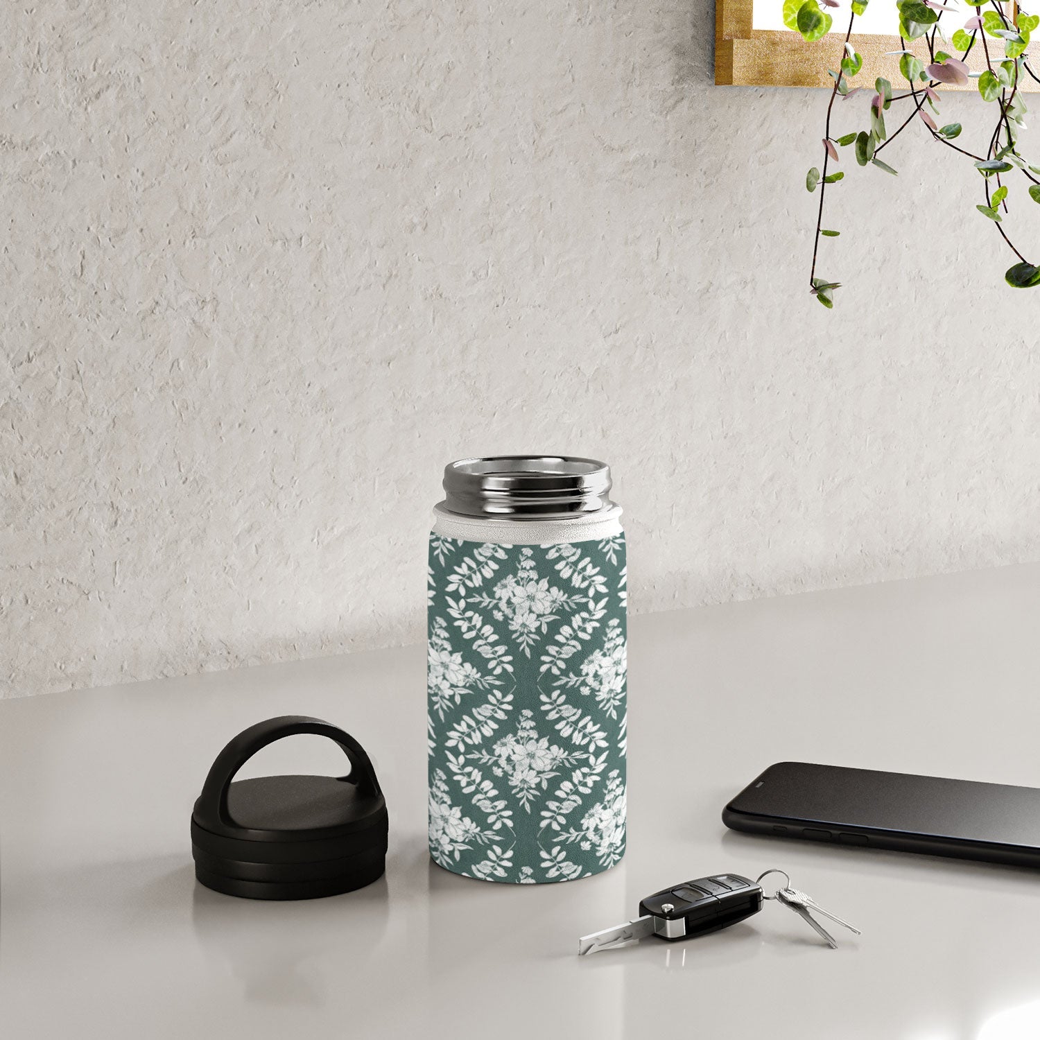 Marta Barragan Camarasa Greenery Delight Water Bottle