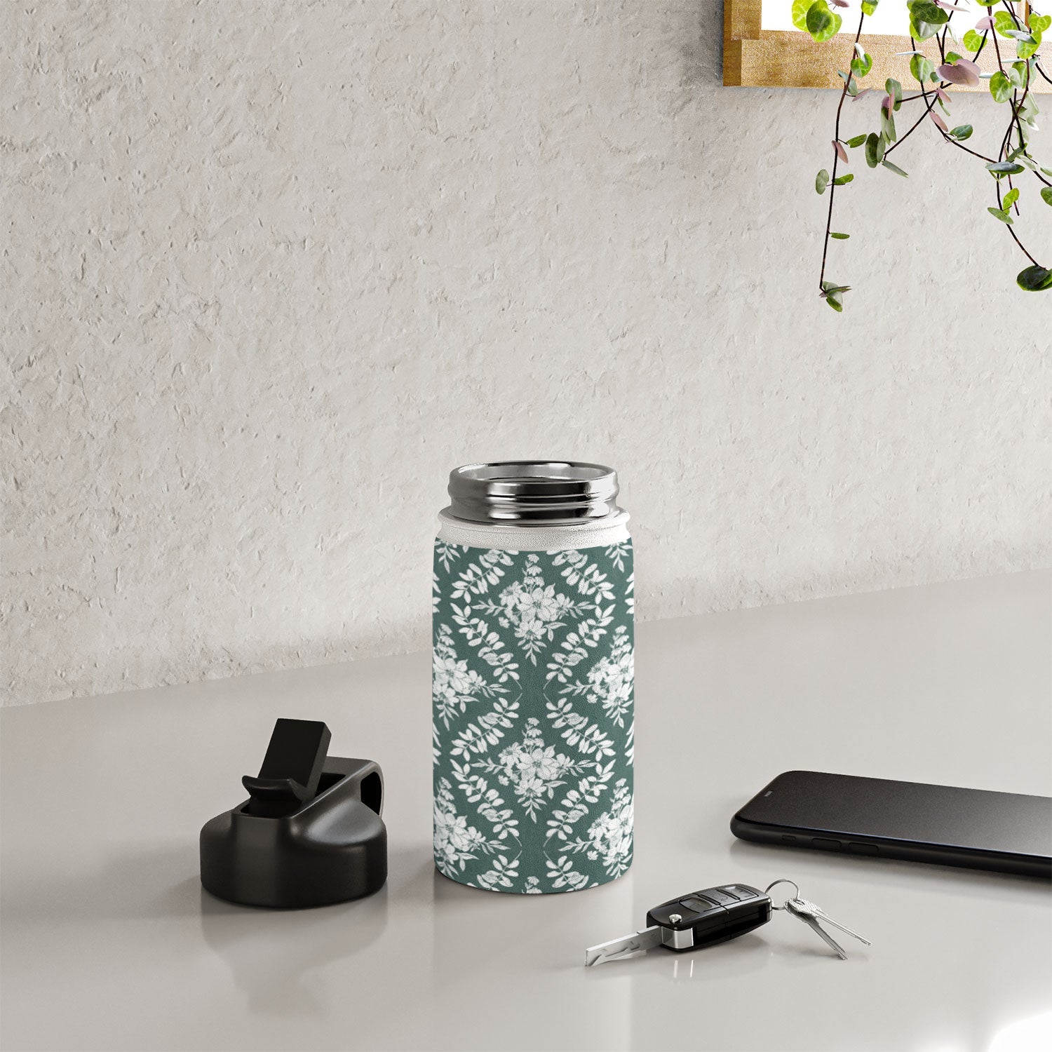 Marta Barragan Camarasa Greenery Delight Water Bottle