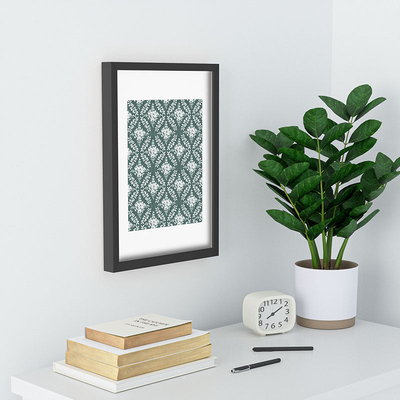 Marta Barragan Camarasa Greenery Delight Recessed Framing Rectangle