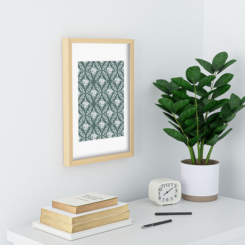 Marta Barragan Camarasa Greenery Delight Recessed Framing Rectangle