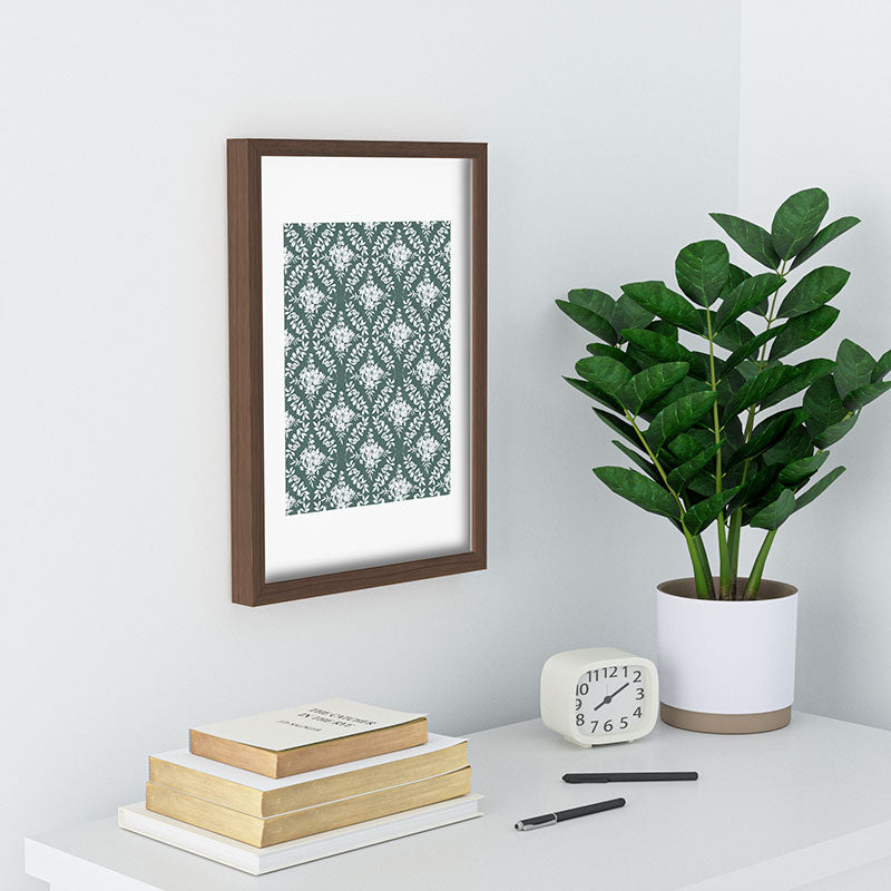 Marta Barragan Camarasa Greenery Delight Recessed Framing Rectangle
