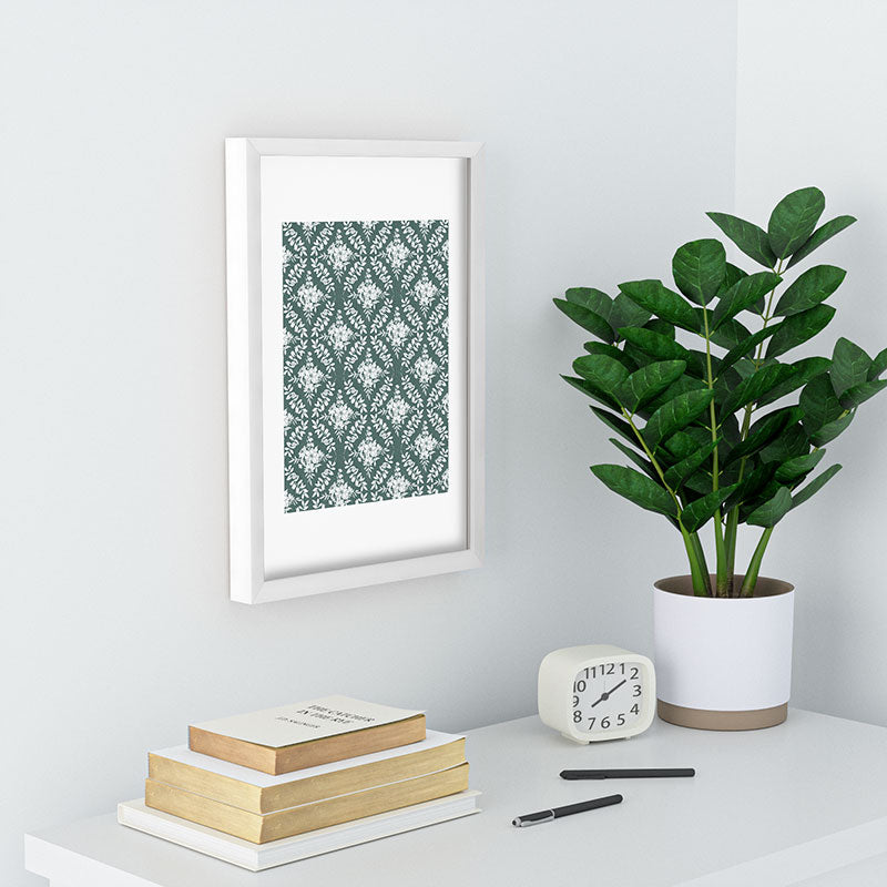 Marta Barragan Camarasa Greenery Delight Recessed Framing Rectangle