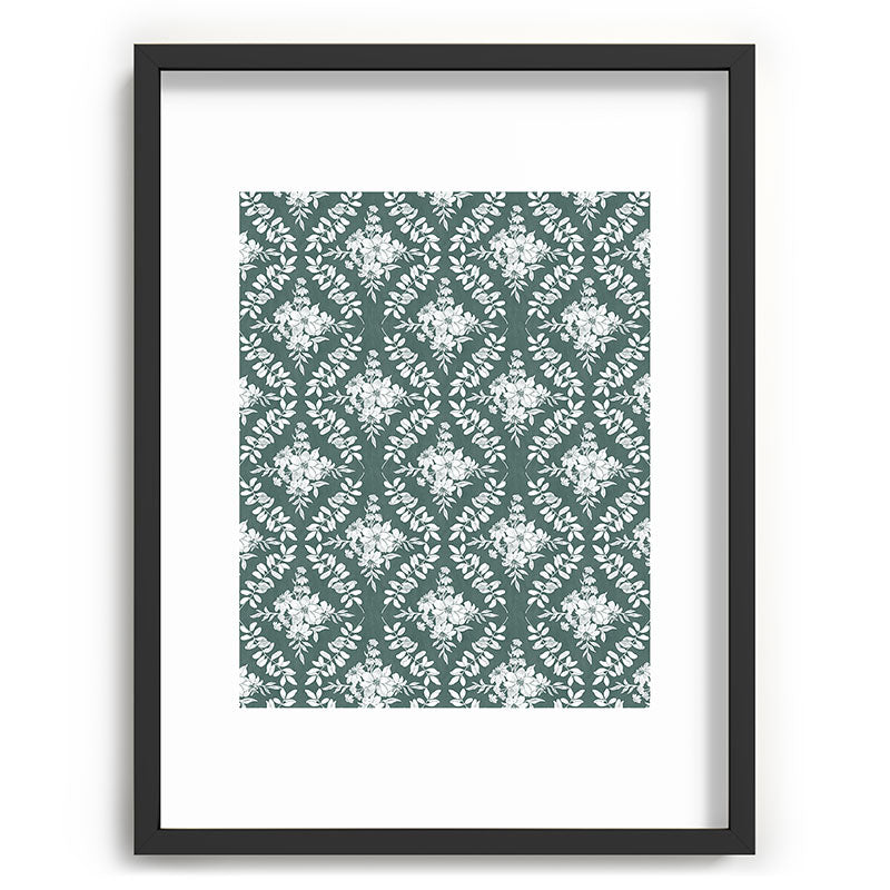Marta Barragan Camarasa Greenery Delight Recessed Framing Rectangle