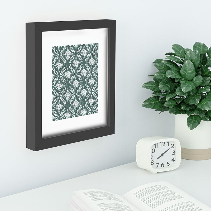 Marta Barragan Camarasa Greenery Delight Recessed Framing Rectangle