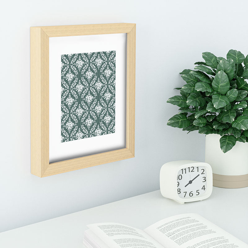Marta Barragan Camarasa Greenery Delight Recessed Framing Rectangle