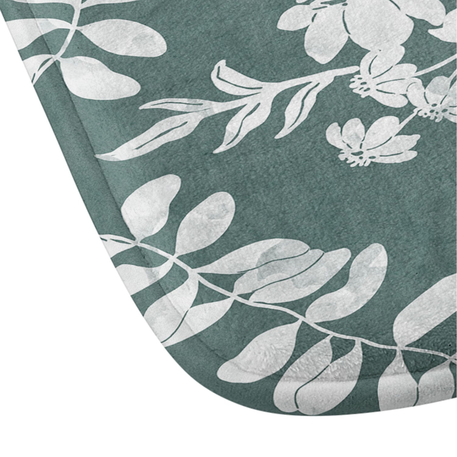 Marta Barragan Camarasa Greenery Delight Memory Foam Bath Mat