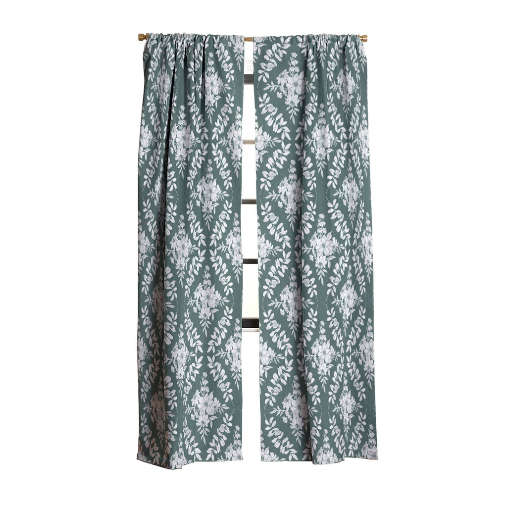 Marta Barragan Camarasa Greenery Delight Blackout Window Curtain