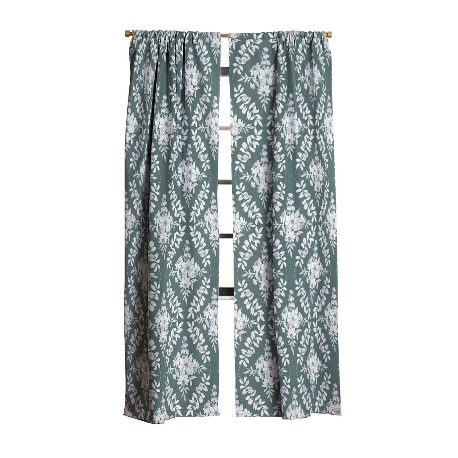 Marta Barragan Camarasa Greenery Delight Blackout Window Curtain