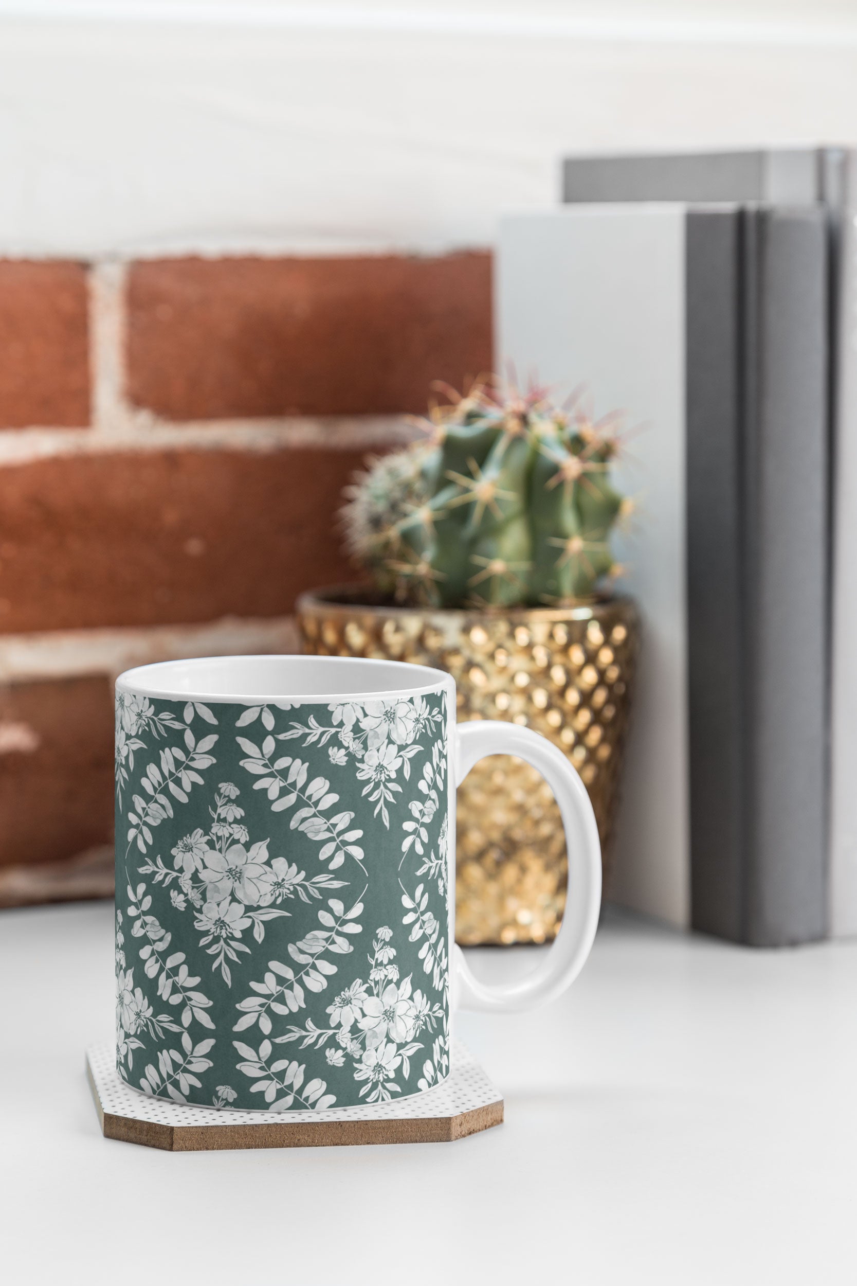 Marta Barragan Camarasa Greenery Delight Coffee Mug