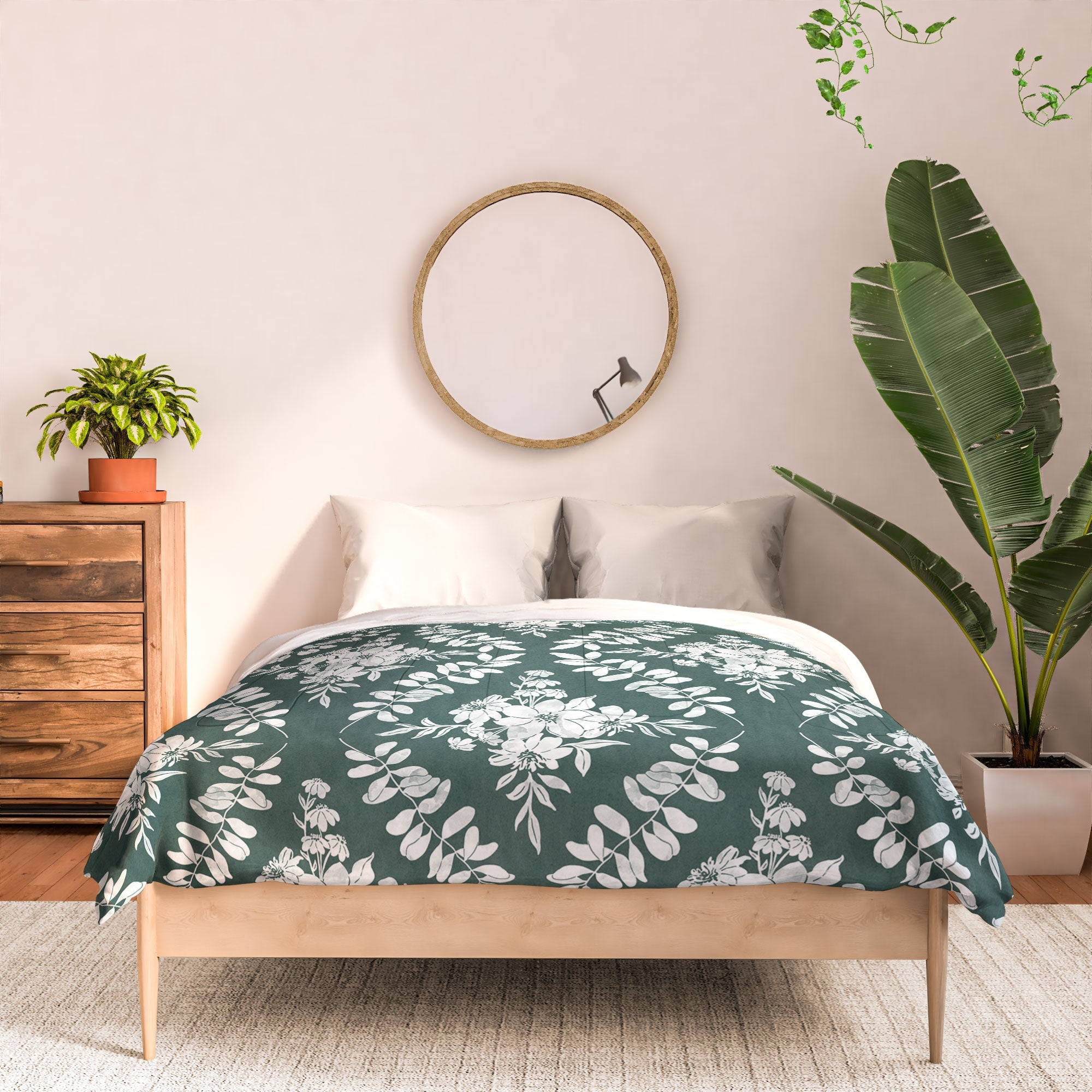 Marta Barragan Camarasa Greenery Delight Comforter