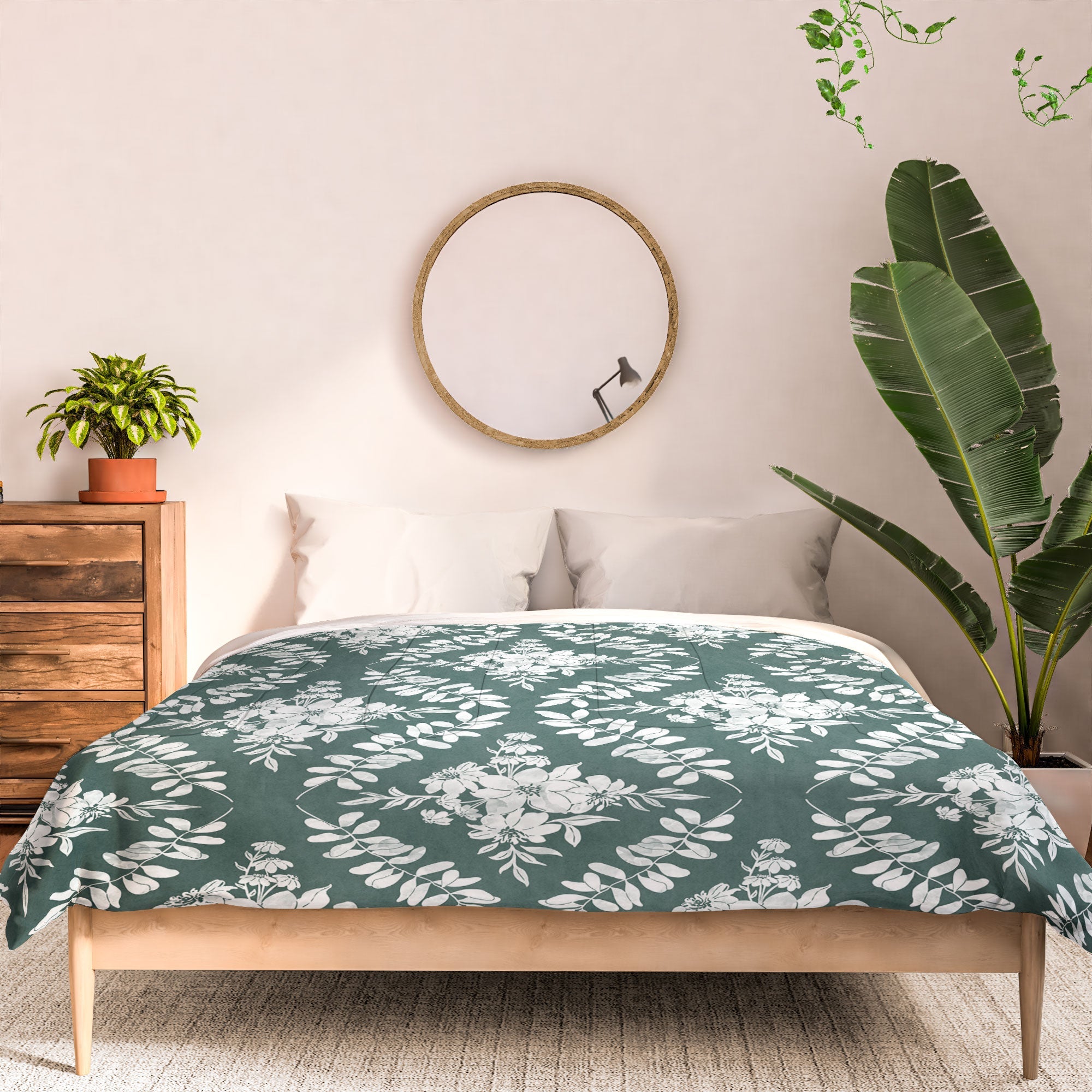 Marta Barragan Camarasa Greenery Delight Comforter