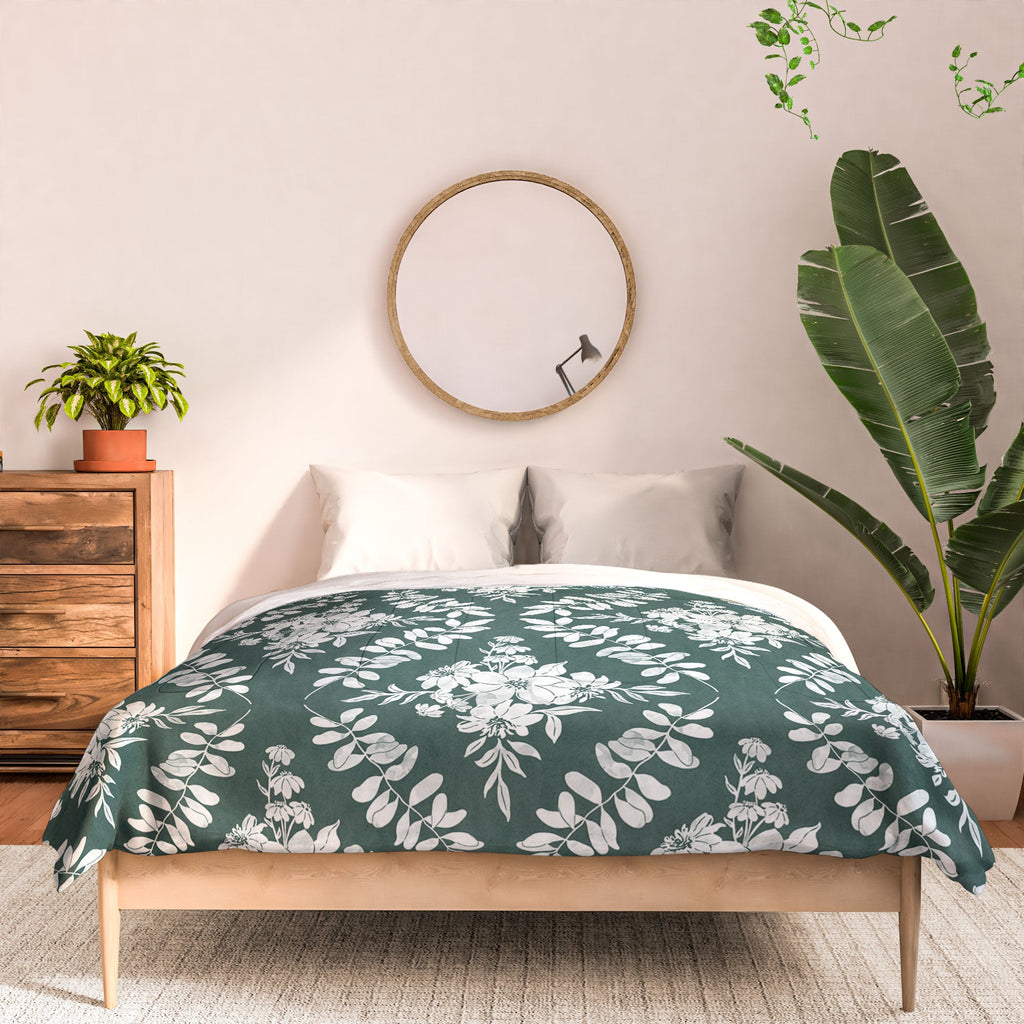 Marta Barragan Camarasa Greenery Delight Comforter