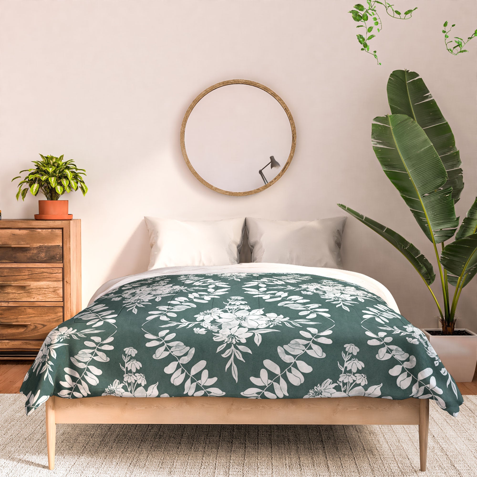 Marta Barragan Camarasa Greenery Delight Comforter