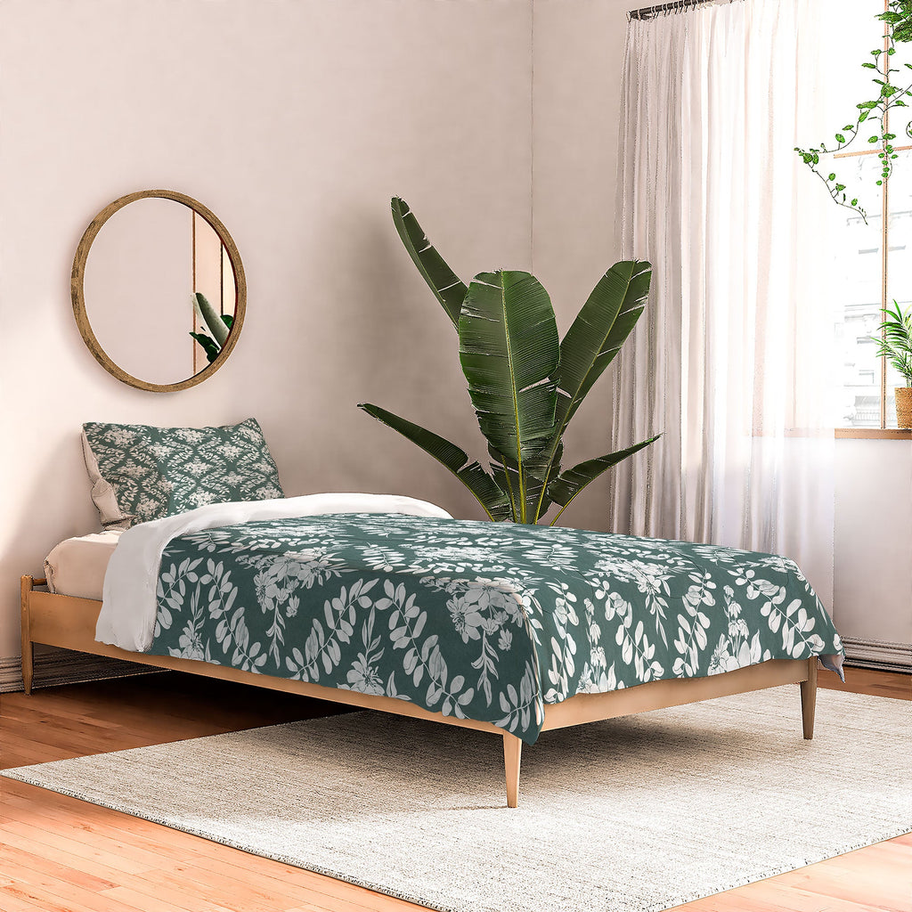 Marta Barragan Camarasa Greenery Delight Comforter